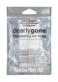 Clearly Gone- Clear bra straps